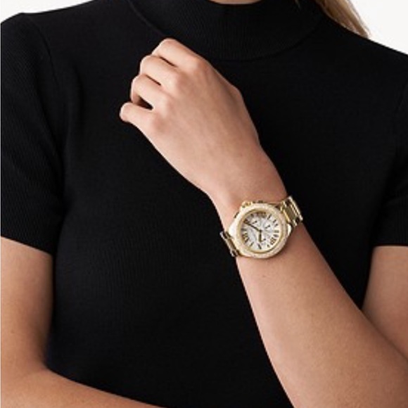 Michael Kors Gold Camille Watch in Pristine Condition - Picture 4 of 6